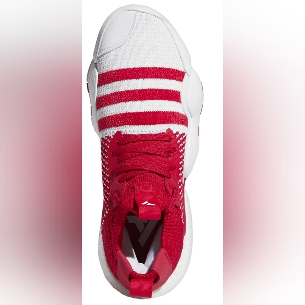 ADIDAS Trae Young 2.0 Knit White Red Basketball Shoes